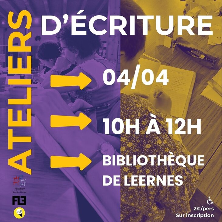 Conférences Atelier d écriture