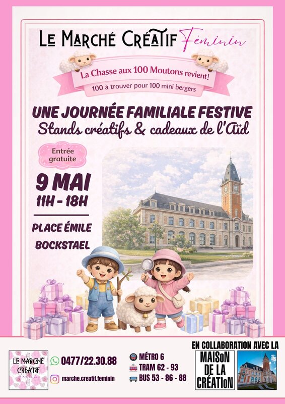 Loisirs Marché Créatif Féminin & Chasse moutons 9 mai