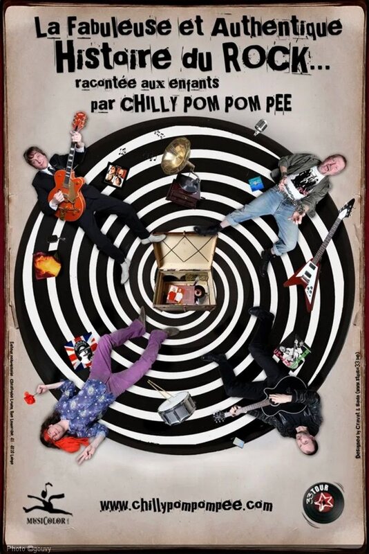 Concerts La fabuleuse authentique histoire rock racontée enfants