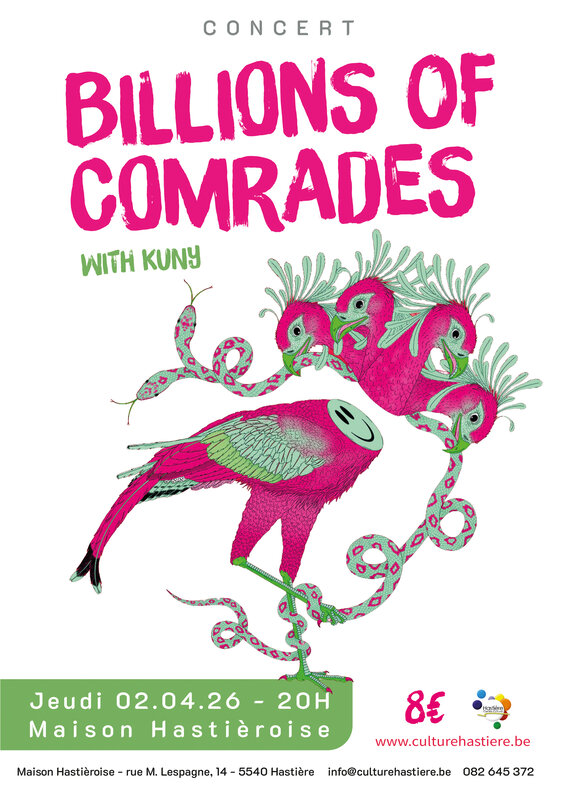 Concerts Billions Comrades & Küny