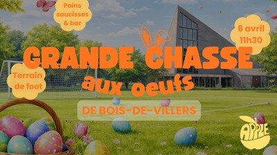 Loisirs Chasse oeufs Bois-de-Villers