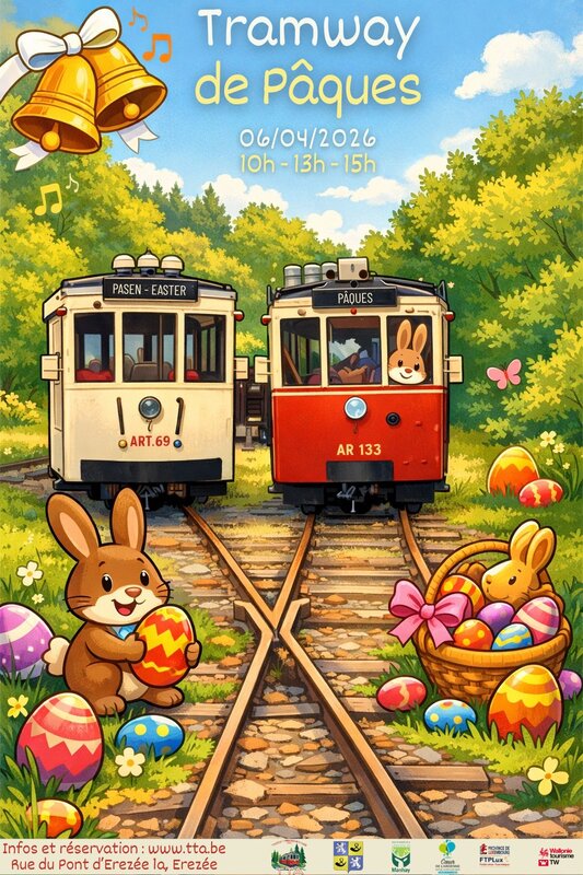 Loisirs Tramway Pâques