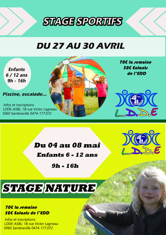 Stages,cours Les merveilles la nature
