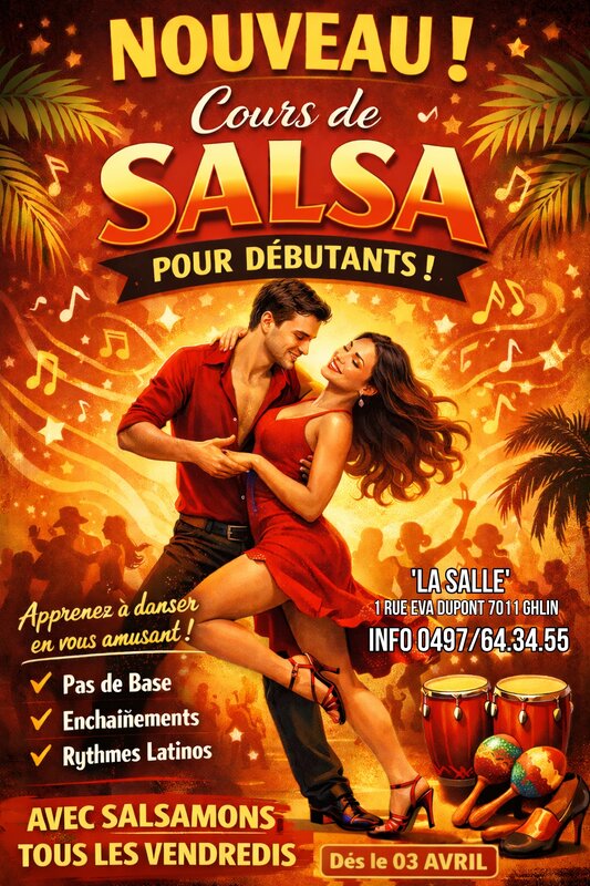 Stages,cours Cours Salsa pour débutants