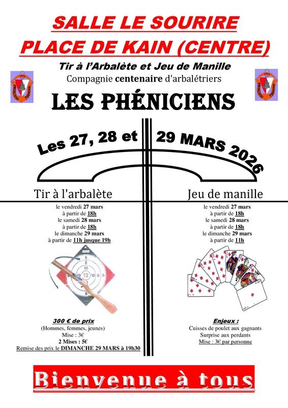 Loisirs Tir l Arbalète Jeu Manille Belote)