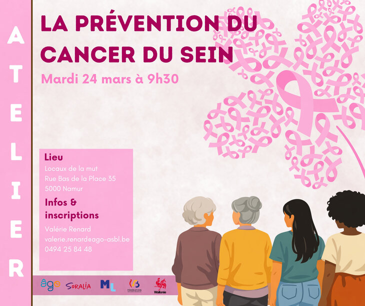 Conférences Atelier - Prévention cancer sein