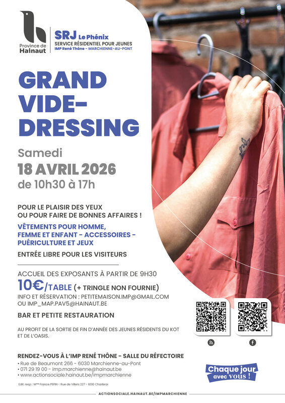 Loisirs Vide dressing Phénix