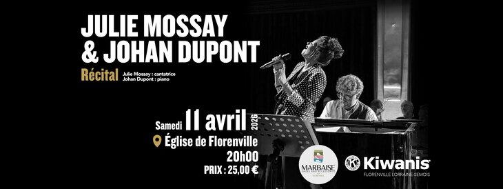 Concerts Julie Mossay & Johan Dupont - Concert/récital