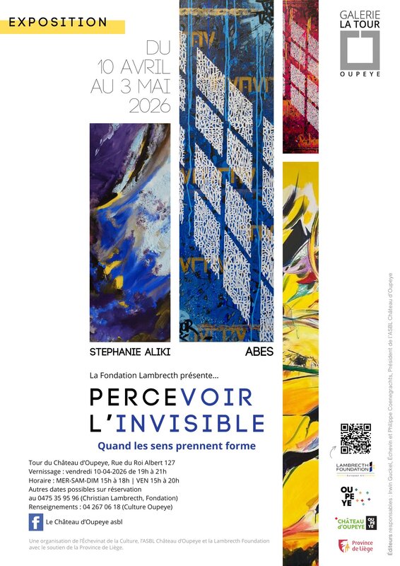Expositions Exposition  Percevoir l invisible 