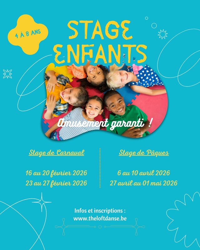 Stages,cours Stage Danse Enfants