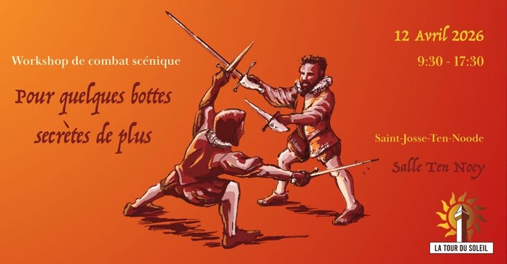 Stages,cours « Pour quelques bottes secrètes plus » - Workshop combat scénique