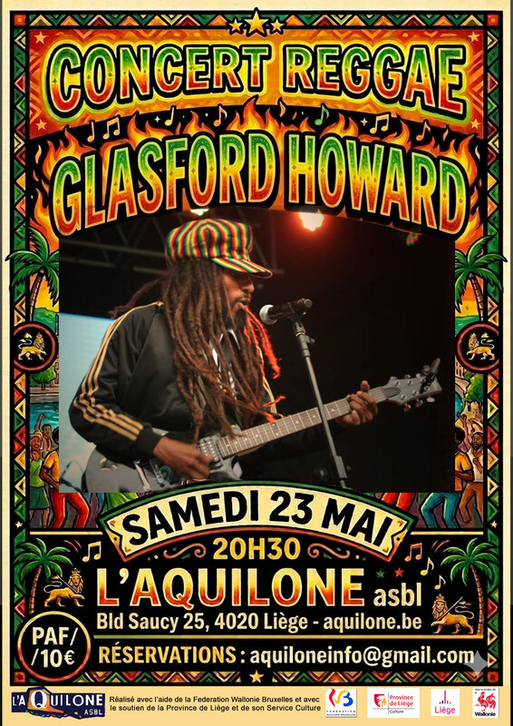 Concerts Glasfor Oward concert (Reggae)