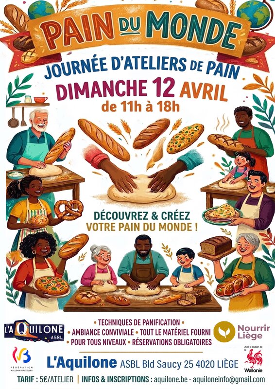 Stages,cours Journée Pain Monde