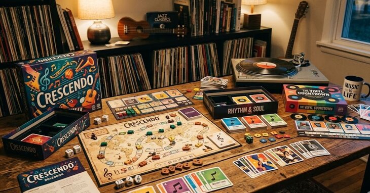 Loisirs Atelier ludique - Jeux société autour la musique