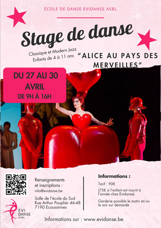 Stages,cours Stage danse