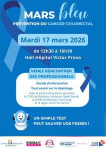 Conférences Mars Bleu prévention cancer colorectal