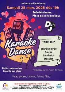 Soirées Soirée Karaoké Danse