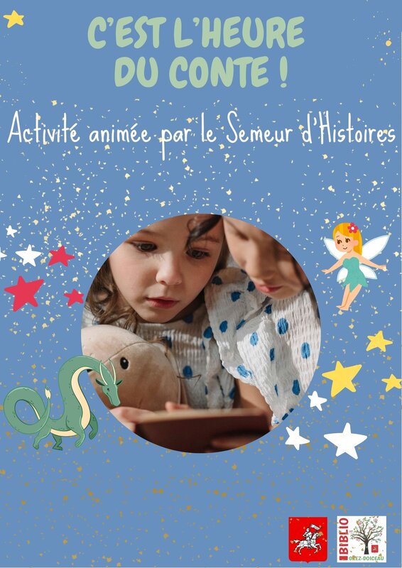 Spectacles L Heure Conte  (Bibliothèque Grez centre)