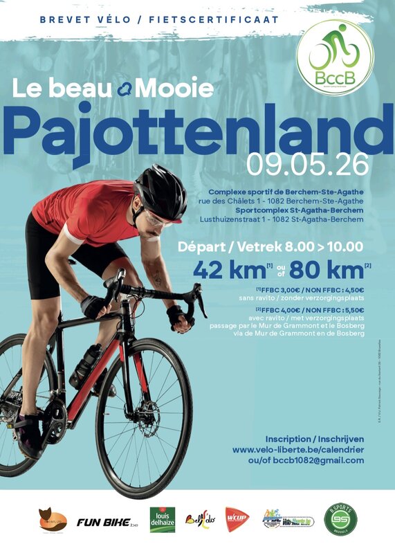 Loisirs Brevet BccB beau Pajottenland 