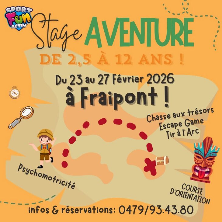 Stages,cours Stage aventuriers