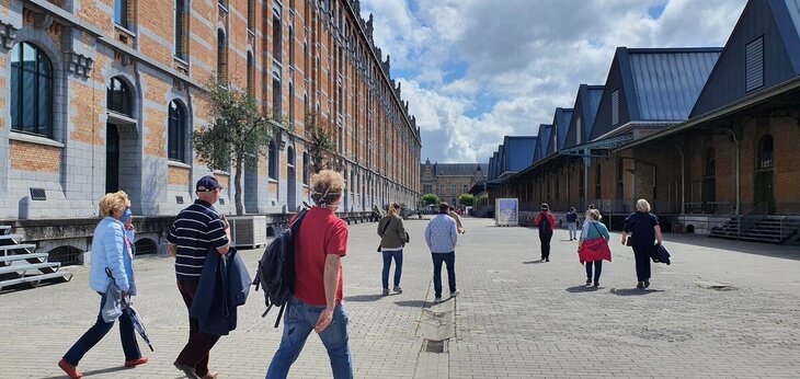 Loisirs Promenade guidée : parc la Ligne et site Tour & Taxis
