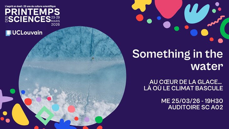 Conférences Ciné-Débat : Something the Water