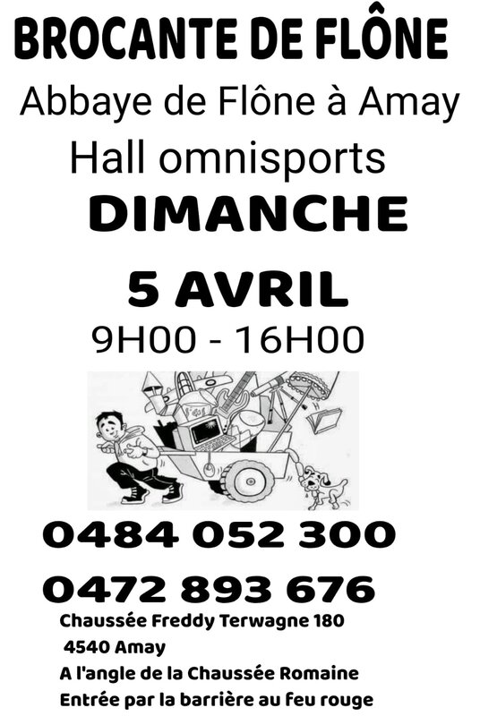  Brocante Hall omnisports Flône