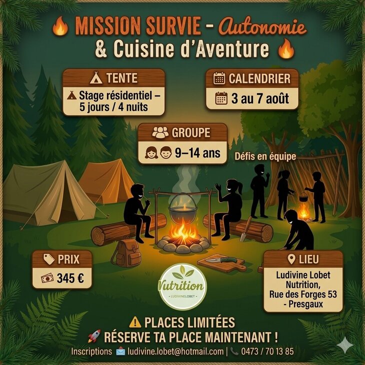 Stages,cours Stage Mission Survie