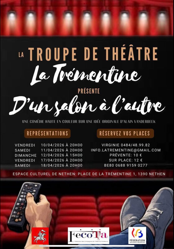 Spectacles Théâtre D’un salon l’autre