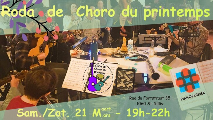 Concerts Roda choro printemps