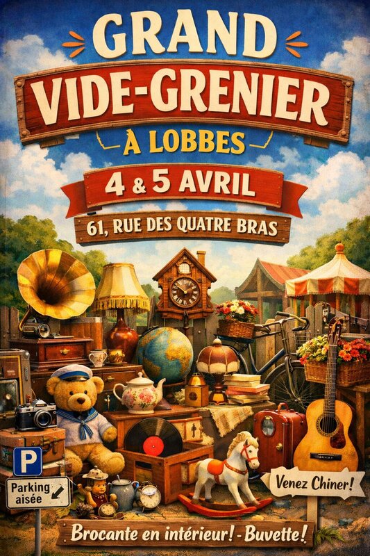  Vide grenier.