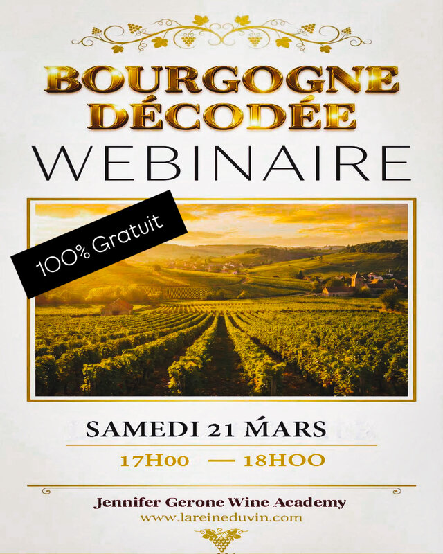Stages,cours Webinaire Online «  Bourgogne décodée »