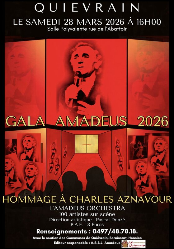 Concerts Hommage Charles Aznavour