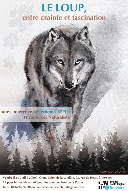 Conférences Le loup, entre crainte fascination Jérôme Crépin