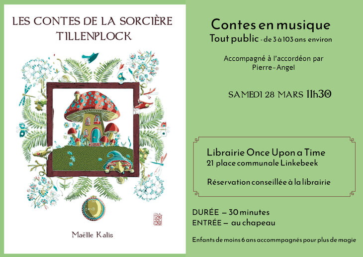 Spectacles Contes musique écouter famille - accordéon