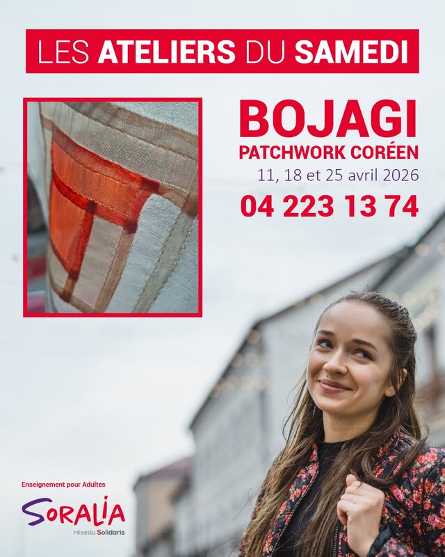 Stages,cours Atelier : Bojagi (patchwork coréen)
