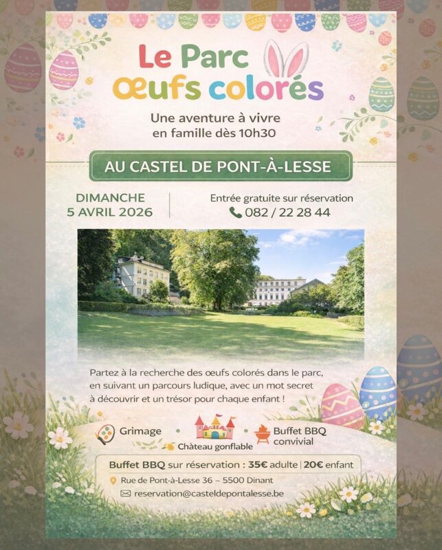 Loisirs Le Parc oeufs colorés