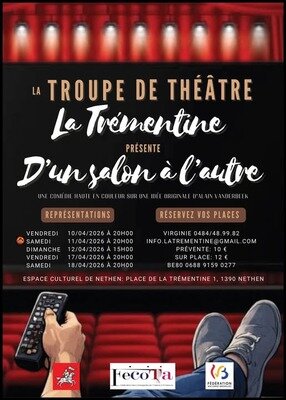 Spectacles D un salon l autre - Spectacle solidaire profit d associations locales