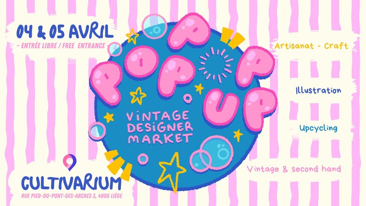 Loisirs Pop Pop-up - Vintage & Designer Market