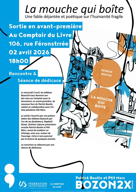 Conférences La mouche boîte, sortie avant première