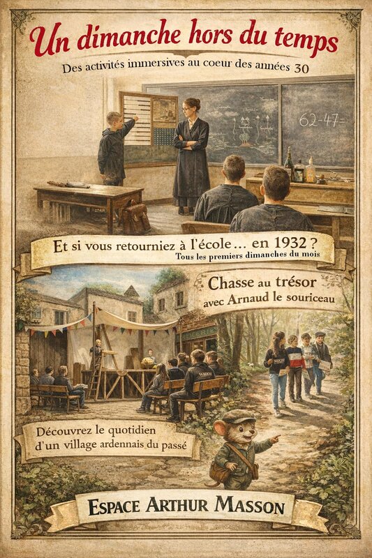 Loisirs Un dimanche hors temps l’Espace Arthur Masson