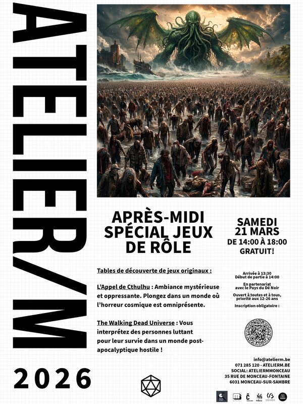 Loisirs Après-midi jeux rôle