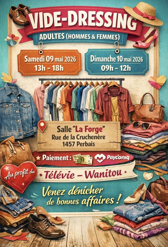 Loisirs Vide dressing adultes