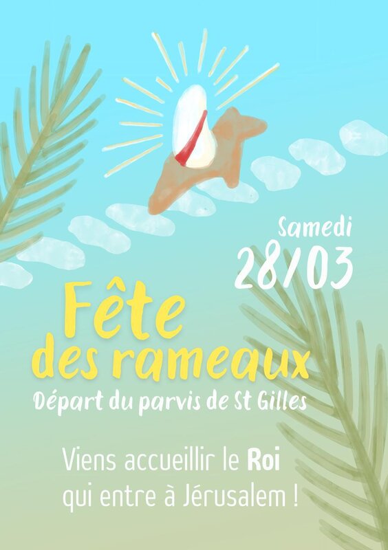 Conférences Procession Rameaux