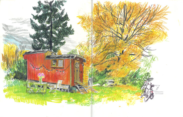 Conférences À mi-chemin entre voyage retour la maison