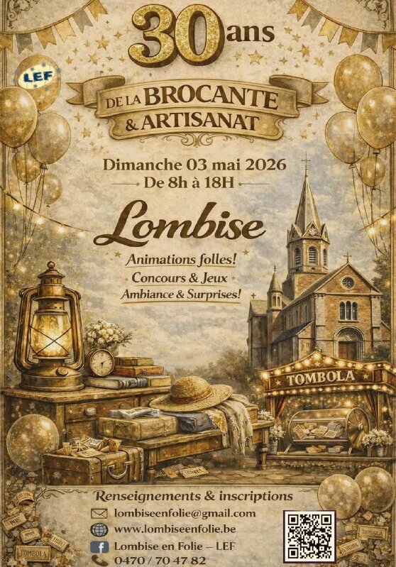  30 ème Brocante Artisanat Lombise