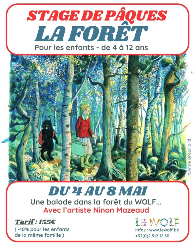 Stages,cours Stage Pâques forêt 