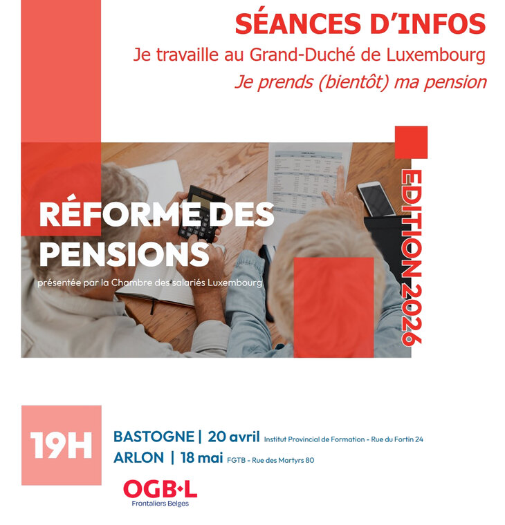Conférences Réforme Pensions Luxembourg