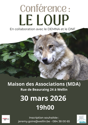 Conférences Conférence le loup