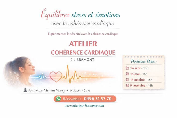 Stages,cours Apaiser mental, réguler émotions